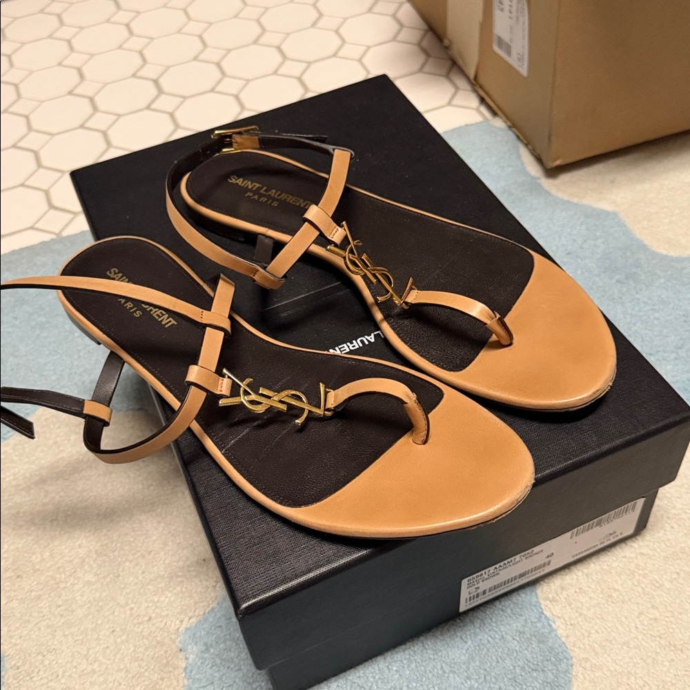 Saint Laurent Cassandra sandal, 40 - Picture 5 of 8